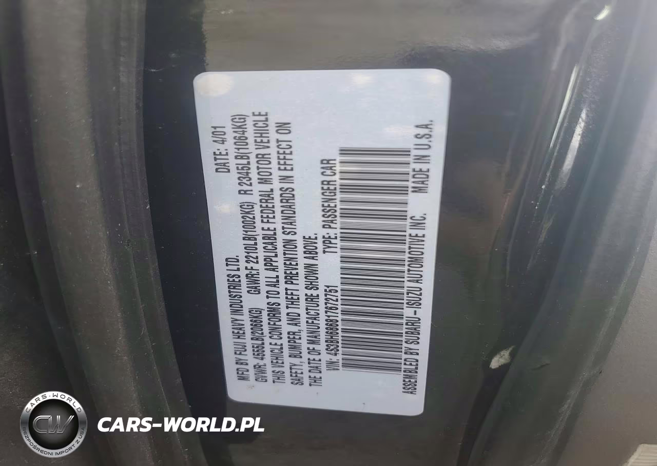 2021 Subaru Legacy Outback Limited VIN:4S3BH686817672751 - 13