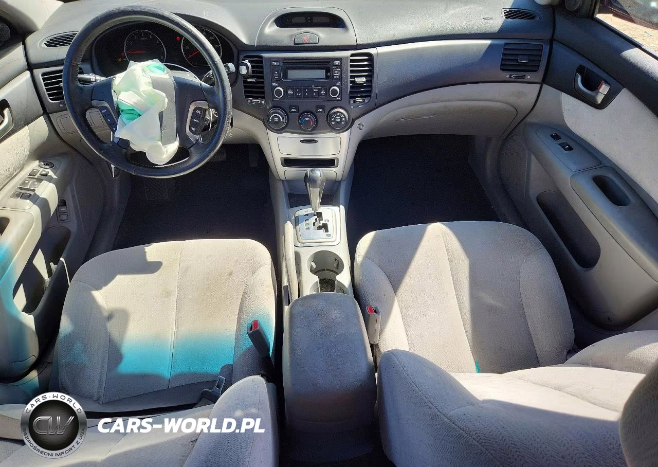 2007 Kia Optima Lx VIN:KNAGE123975139857 - 8