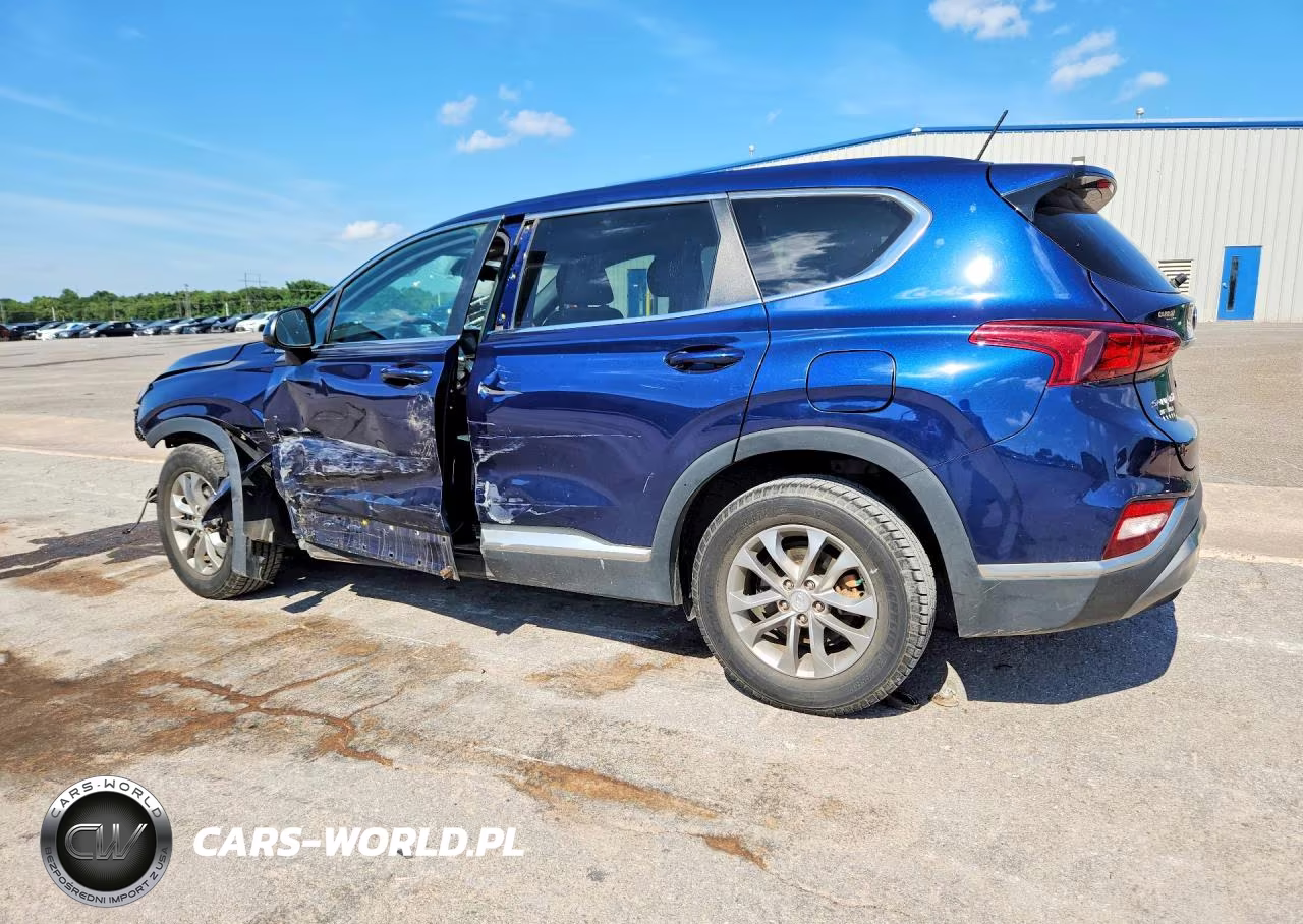 2019 Hyundai Santa Fe Se VIN:5NMS23AD7KH070460 - 2