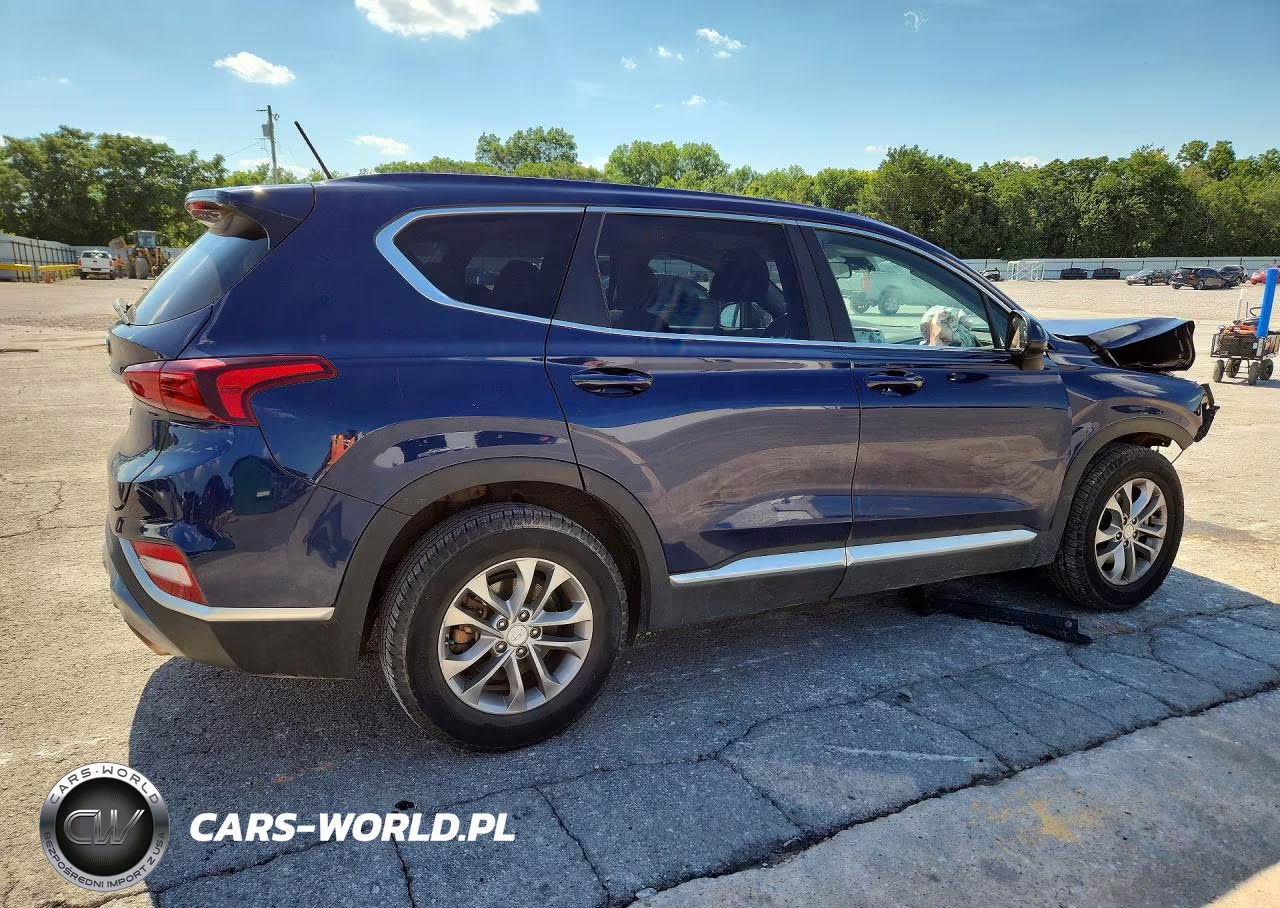 2019 Hyundai Santa Fe Se VIN:5NMS23AD7KH070460 - 3