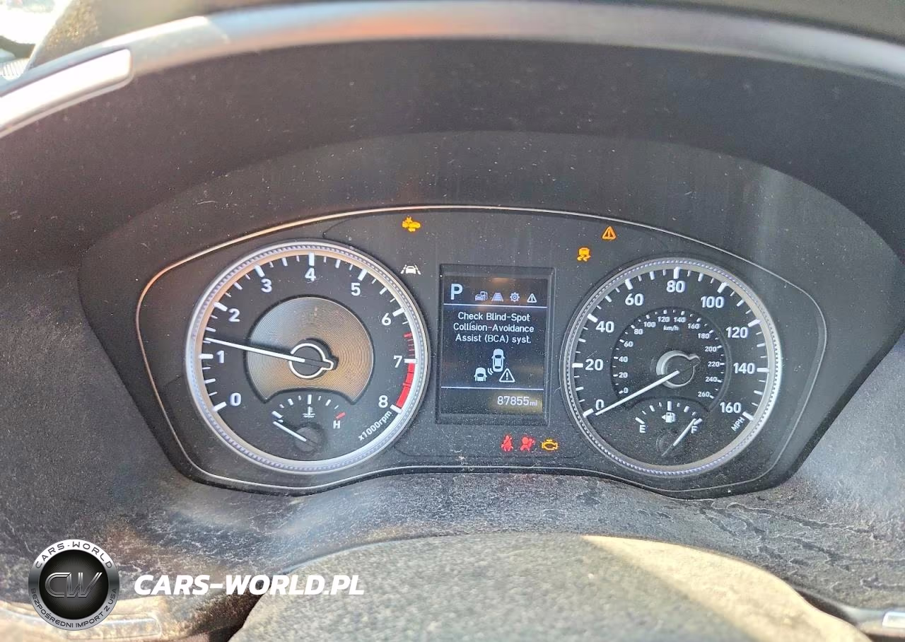 2019 Hyundai Santa Fe Se VIN:5NMS23AD7KH070460 - 9