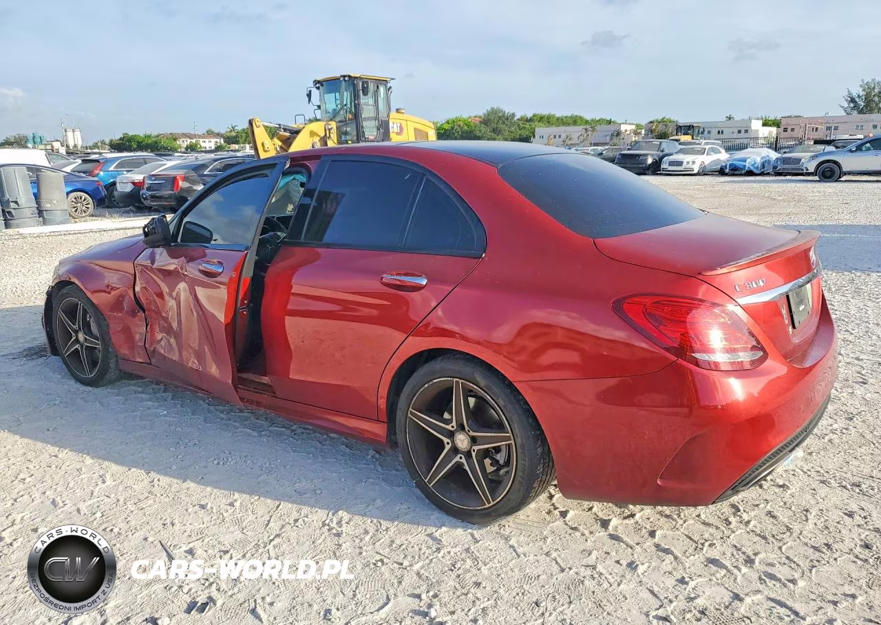 2016 Mercedes-Benz C 300 VIN:55SWF4JB4GU098735 - 2