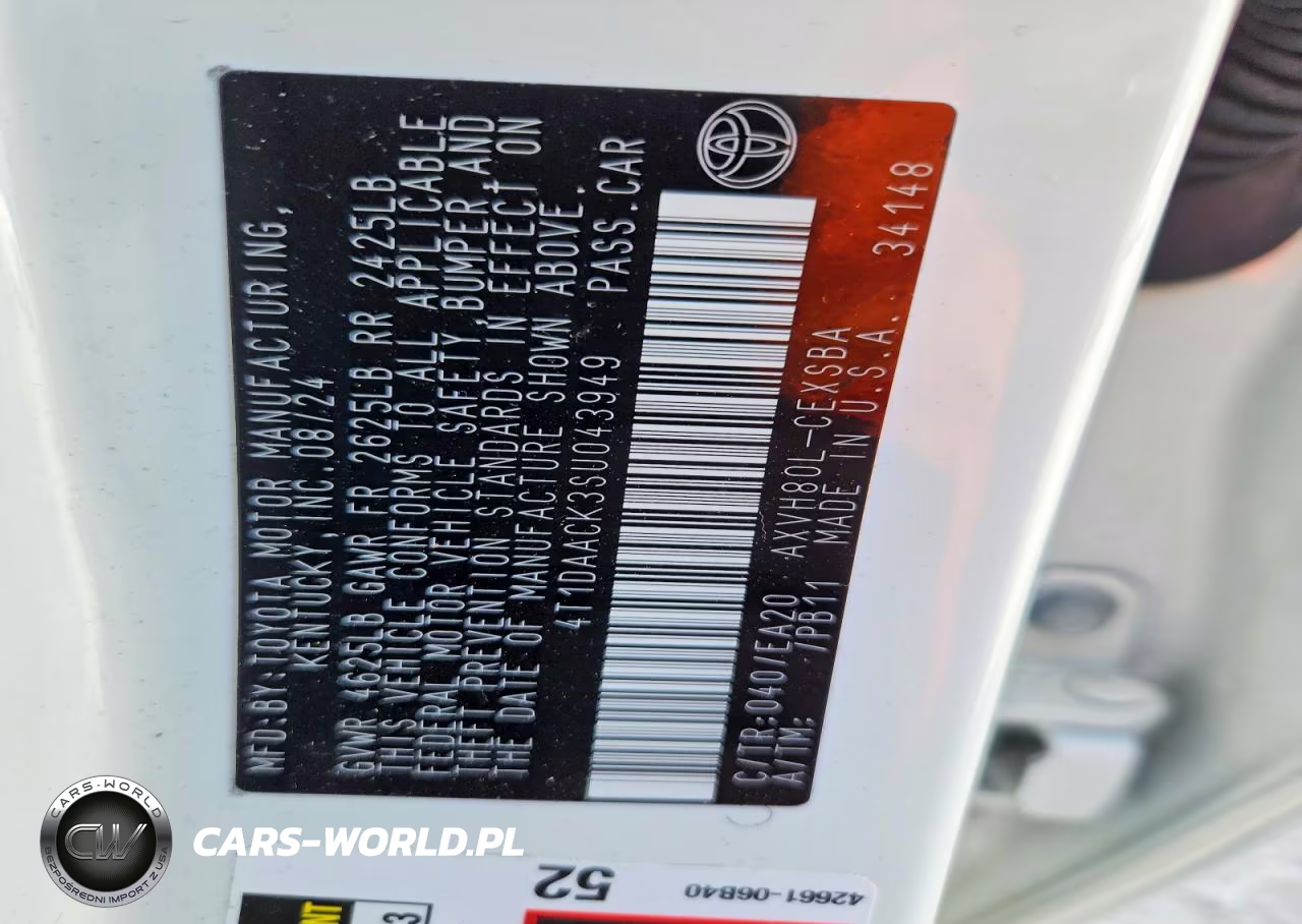 2025 Toyota Camry Se VIN:4T1DAACK3SU043949 - 12