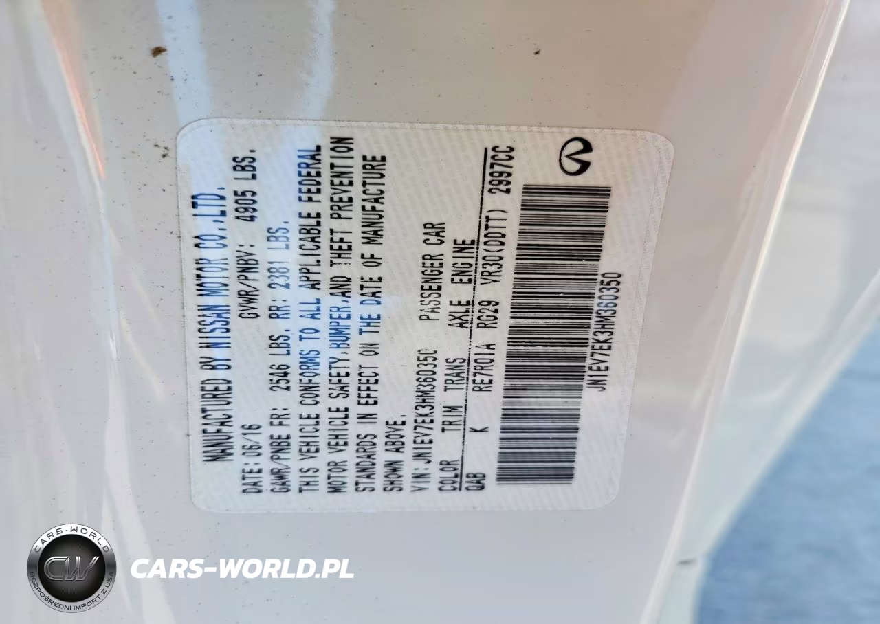 2017 Infiniti Q60 3.0T Premium VIN:JN1EV7EK3HM360350 - 13