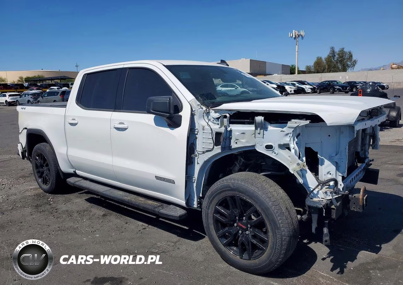 2021 GMC Sierra K1500 Elevation VIN:3GTU9CETXMG375164 - 4