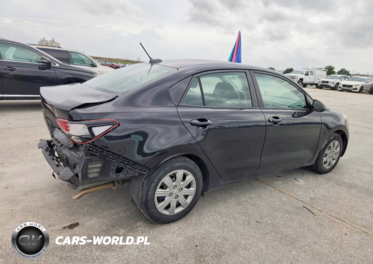 2020 Kia Rio Lx VIN:3KPA24AD2LE278580 - 3