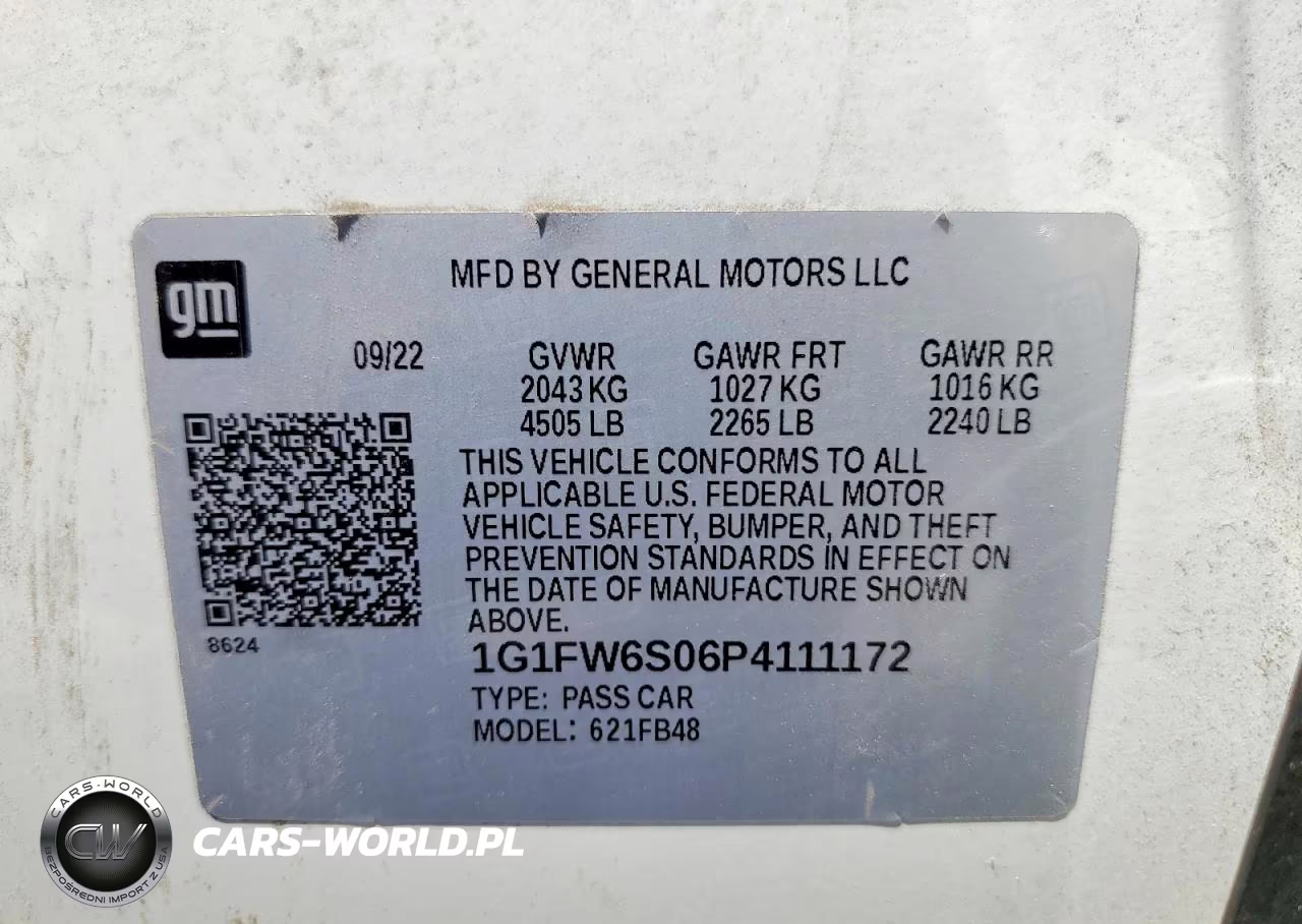 2023 Chevrolet Bolt Ev 1Lt VIN:1G1FW6S06P4111172 - 13