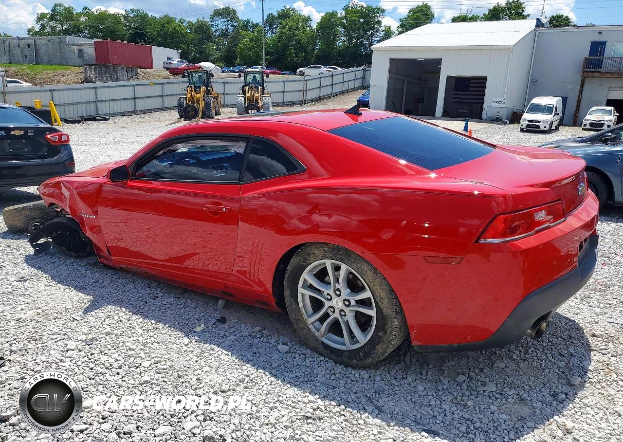 2015 Chevrolet Camaro Lt VIN:2G1FD1E30F9303102 - 2
