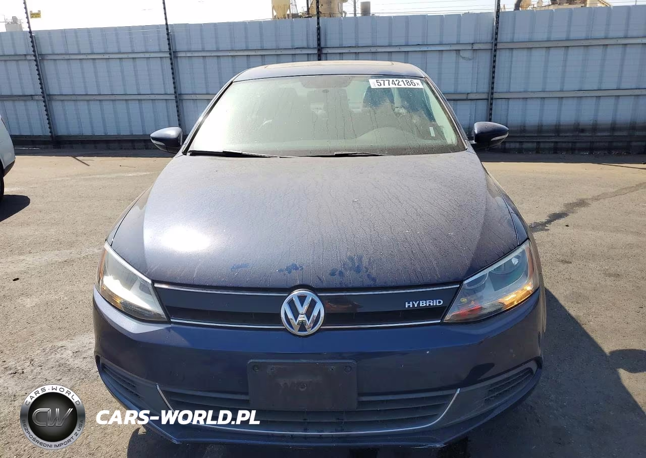 2013 Volkswagen Jetta Hybrid VIN:3VW637AJ4DM226754 - 5