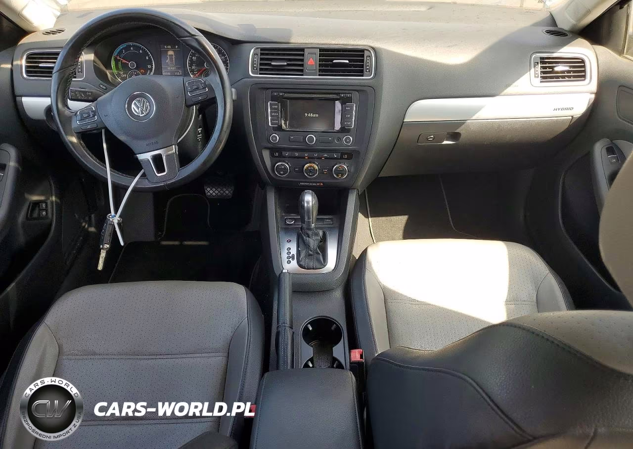 2013 Volkswagen Jetta Hybrid VIN:3VW637AJ4DM226754 - 8