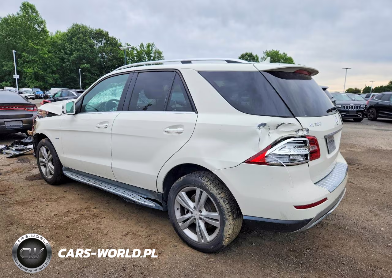 2012 Mercedes-Benz Ml 350 Bluetec VIN:4JGDA2EB5CA031257 - 2