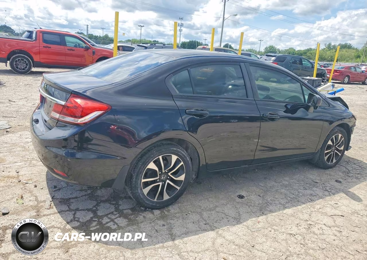 2015 Honda Civic Ex VIN:19XFB2F80FE038566 - 3