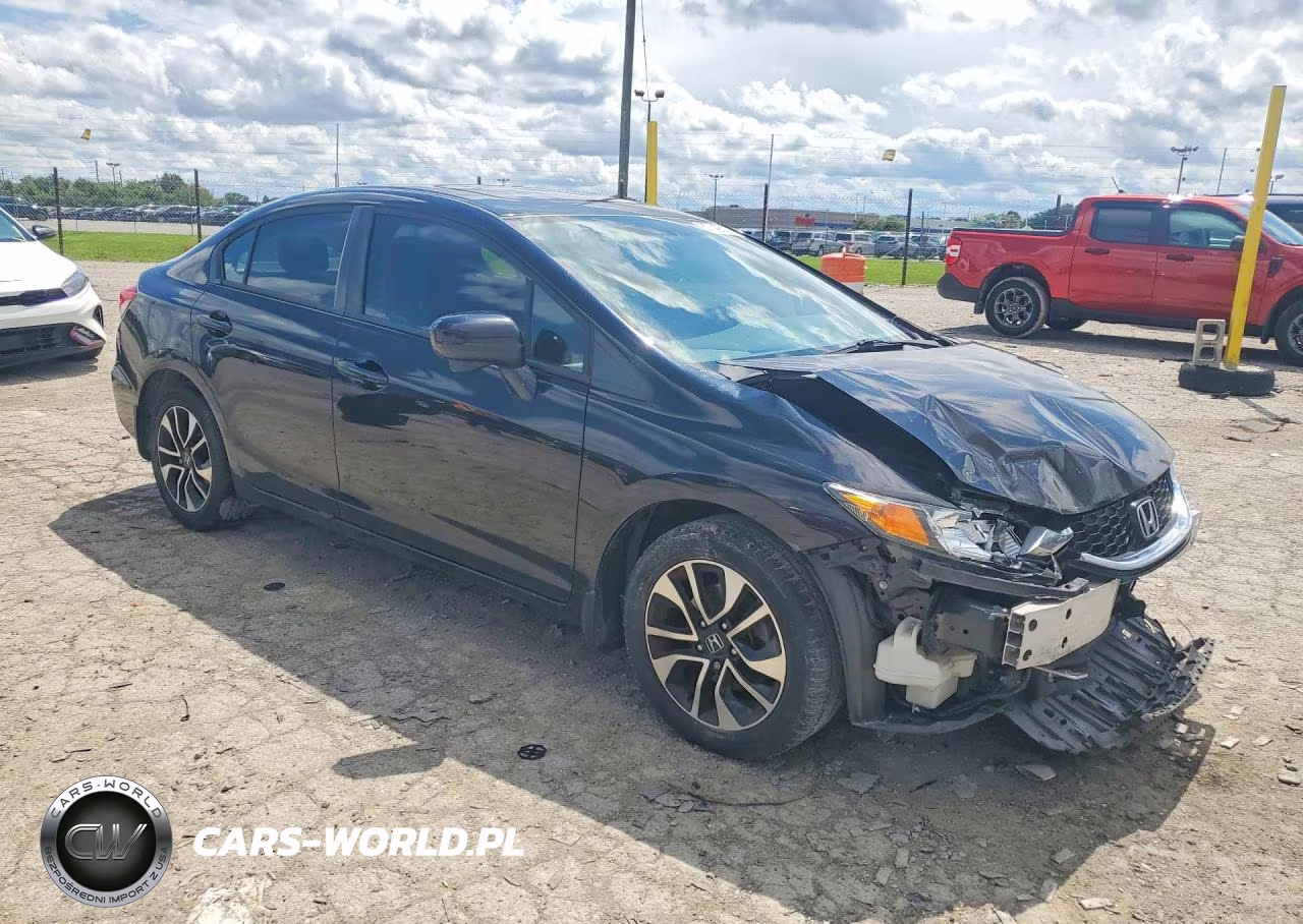 2015 Honda Civic Ex VIN:19XFB2F80FE038566 - 4