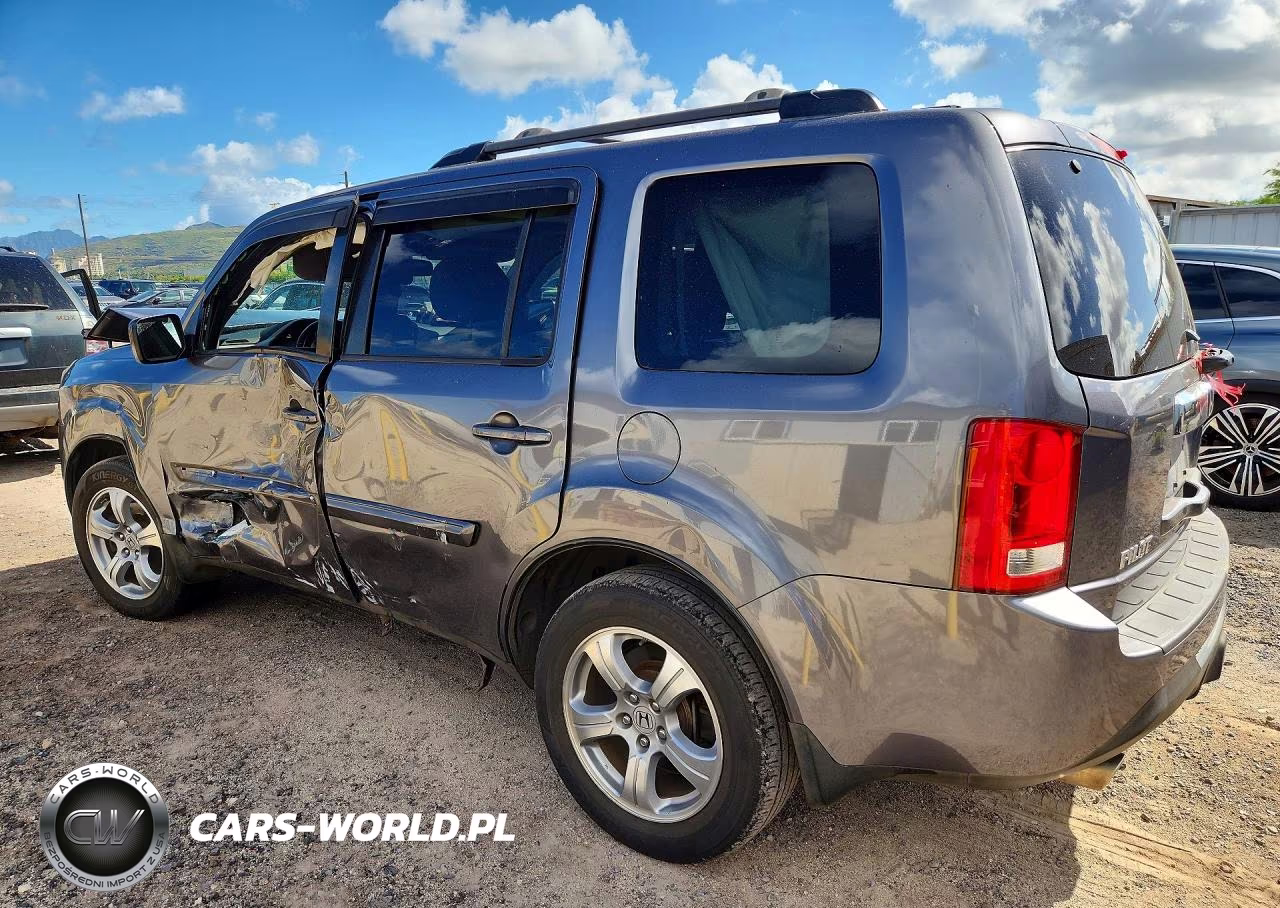 2015 Honda Pilot Exl VIN:5FNYF3H52FB004077 - 2