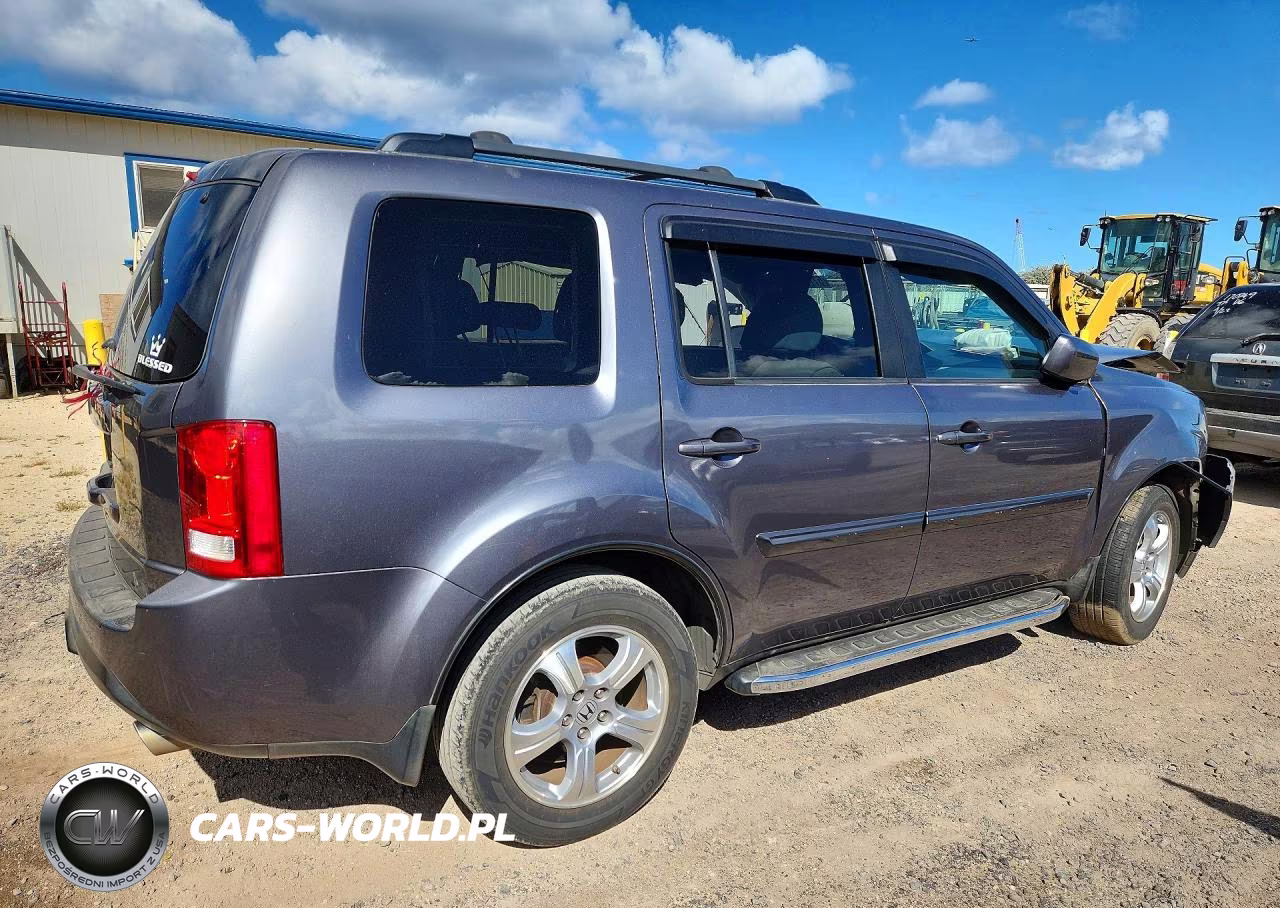 2015 Honda Pilot Exl VIN:5FNYF3H52FB004077 - 3