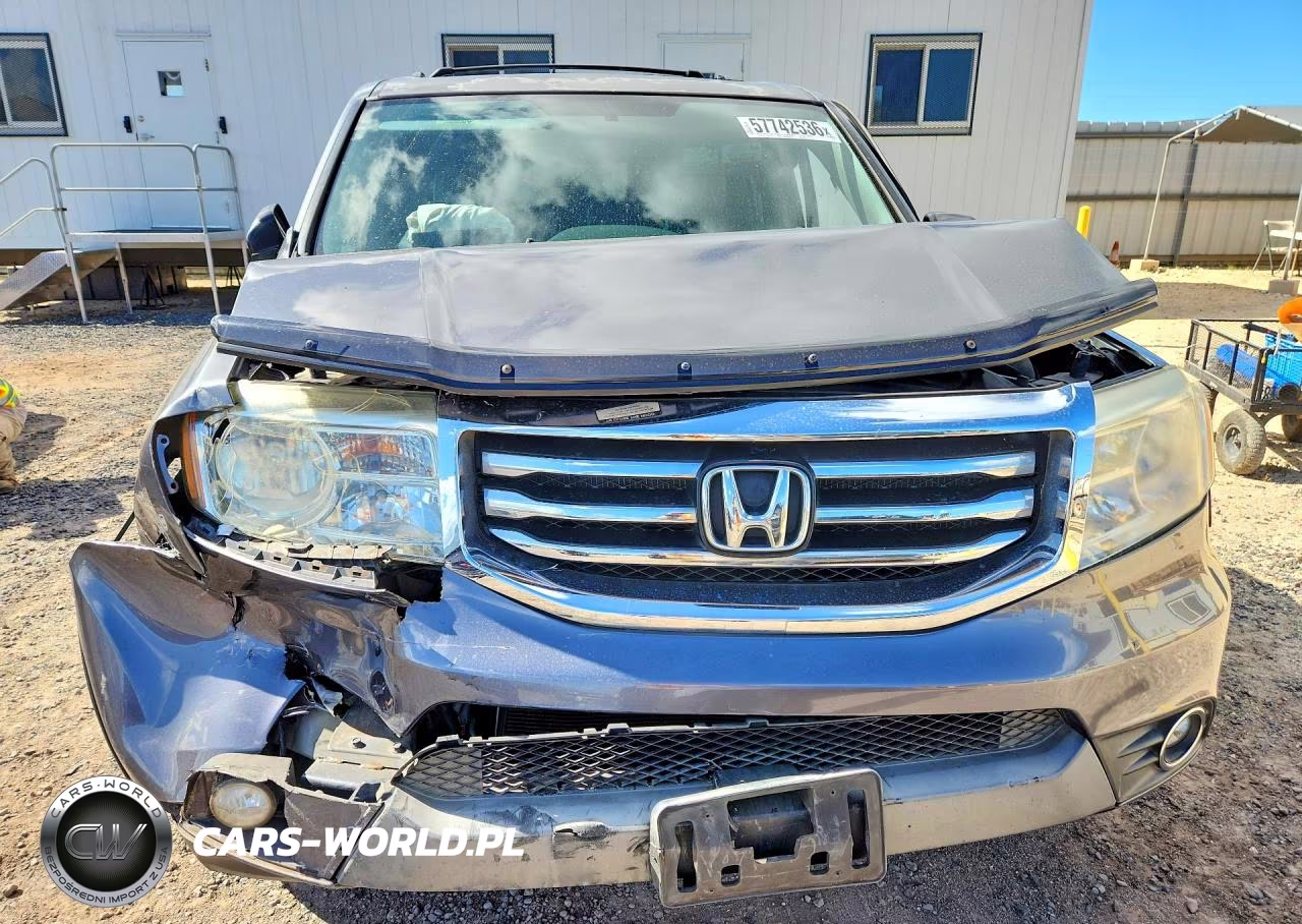 2015 Honda Pilot Exl VIN:5FNYF3H52FB004077 - 5