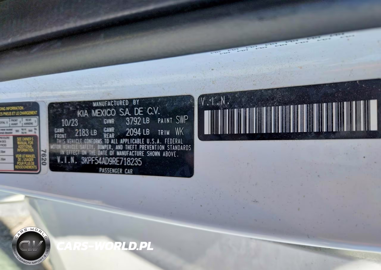 2024 Kia Forte Gt Line VIN:3KPF54AD9RE718235 - 12
