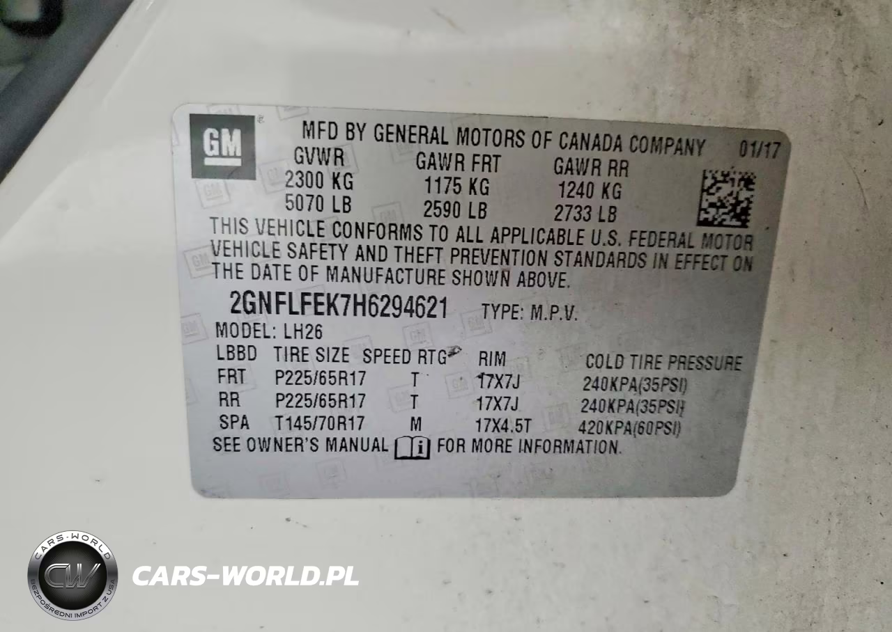 2017 Chevrolet Equinox Lt VIN:2GNFLFEK7H6294621 - 13