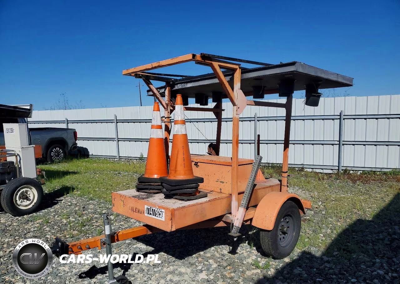 2001 Tri-City Boat Dock Arrow Board Trailer VIN:1T9US06131S055991 - 2