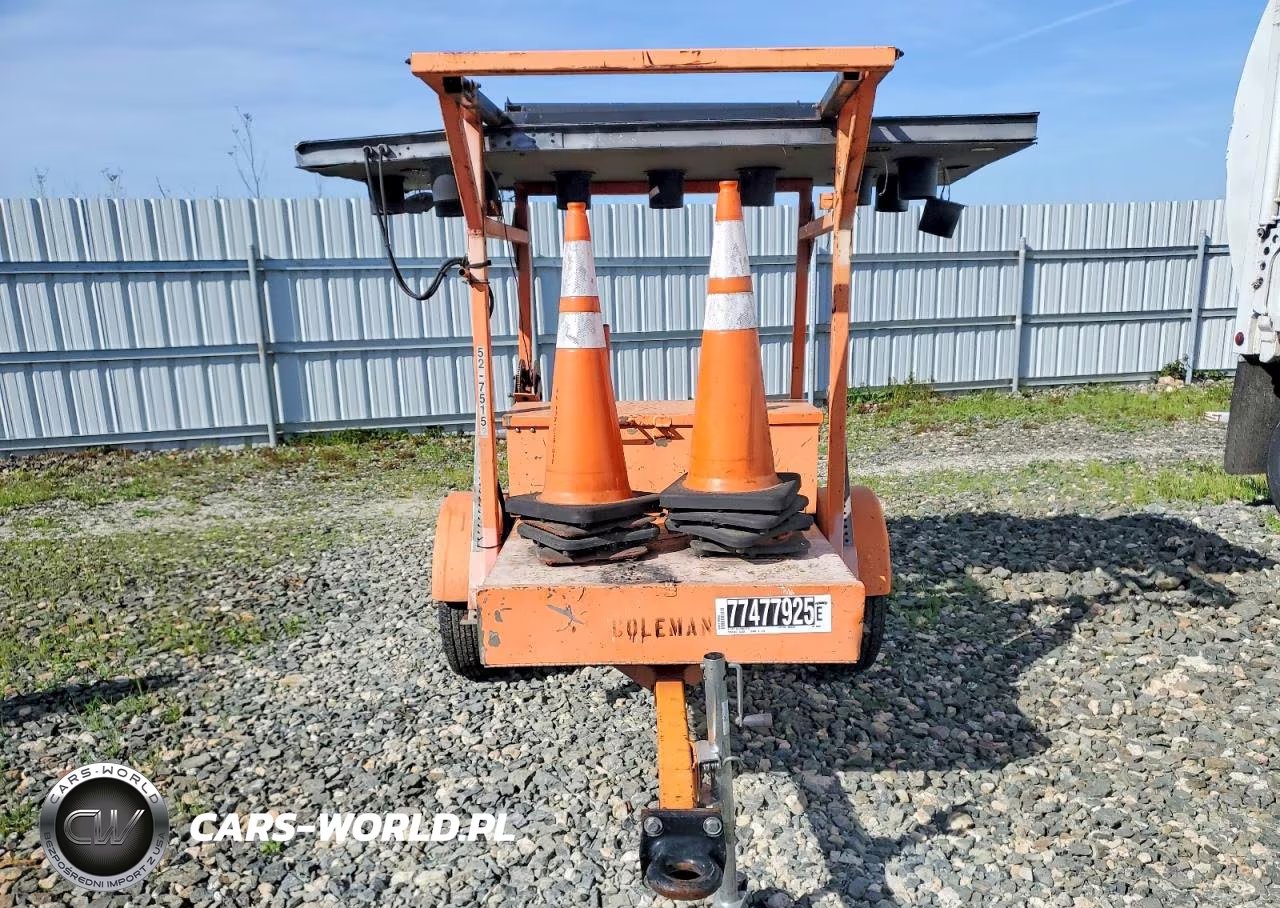 2001 Tri-City Boat Dock Arrow Board Trailer VIN:1T9US06131S055991 - 7