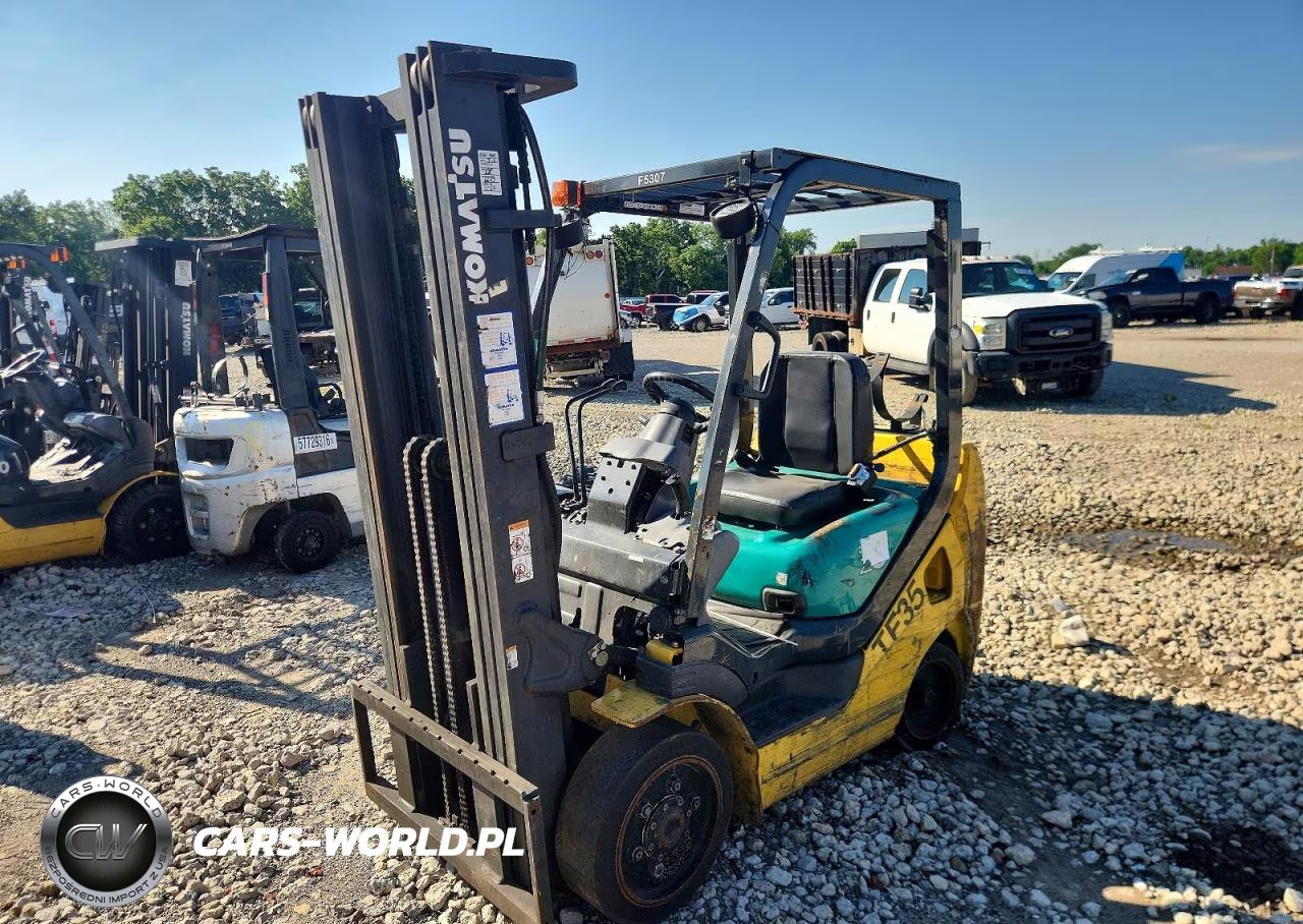 2005 Komatsu Eg25St-16 Forklift VIN:211925A - 2