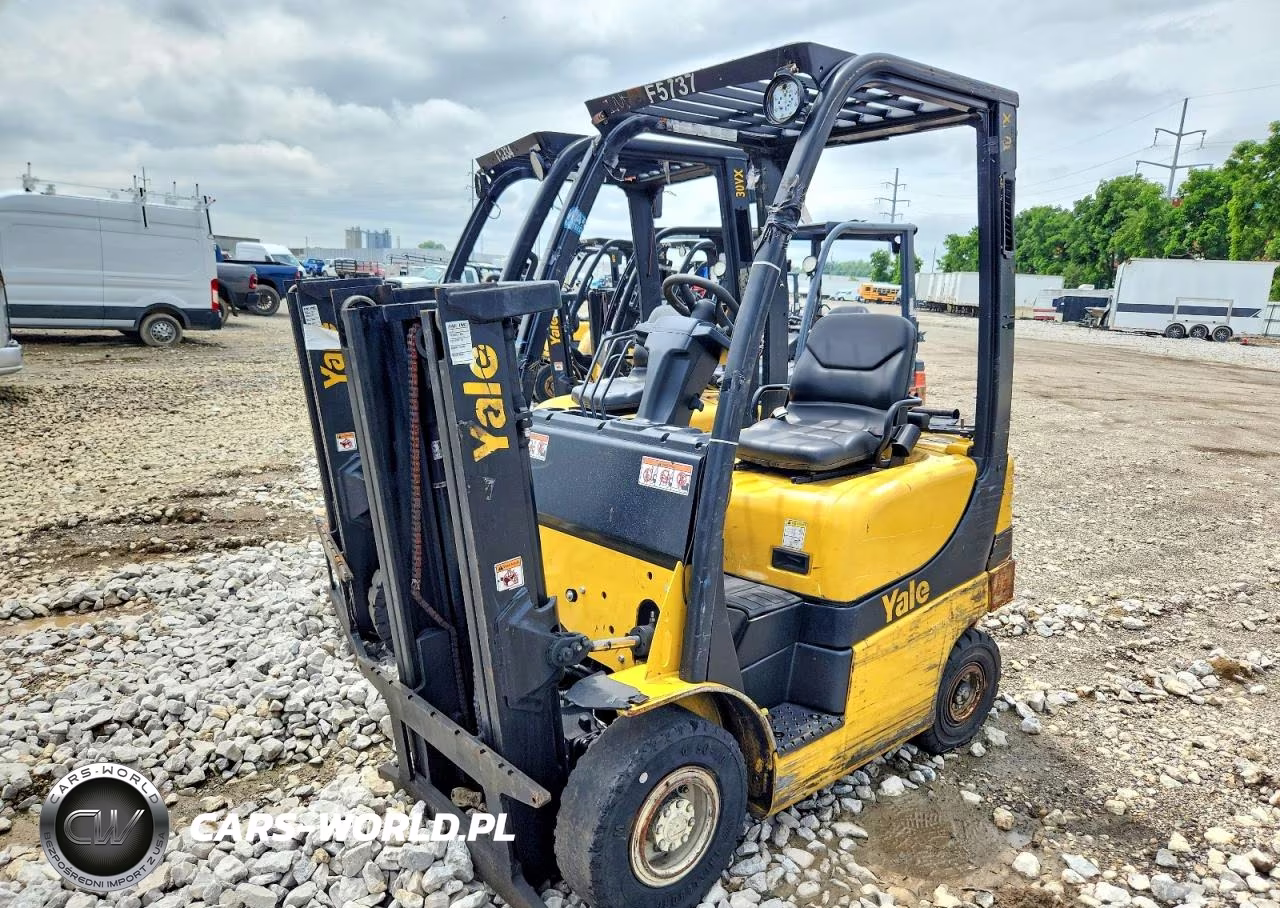 2017 Yale Glp030Vxnrsv062 Forklift VIN:D810V02959R - 2