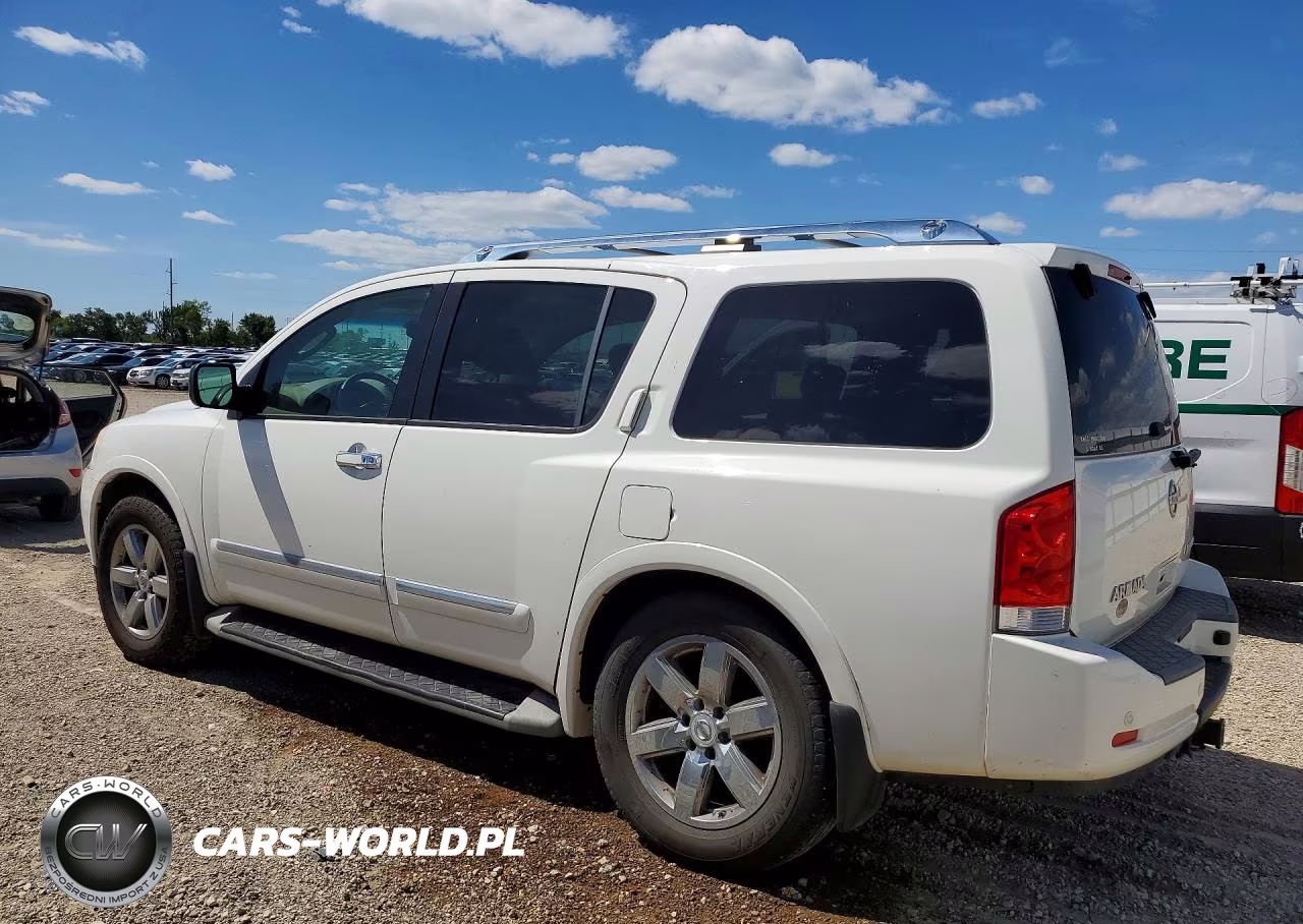 2011 Nissan Armada Platinum VIN:5N1AA0NE6BN612016 - 2