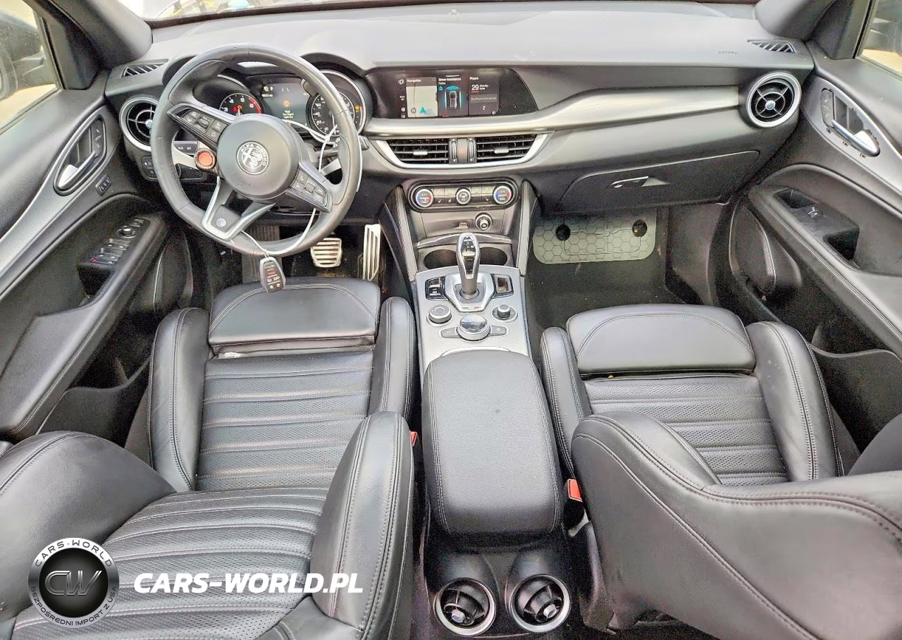 2022 Alfa Romeo Stelvio Ti-Ti Sport VIN:ZASPAKBN7N7D42339 - 8