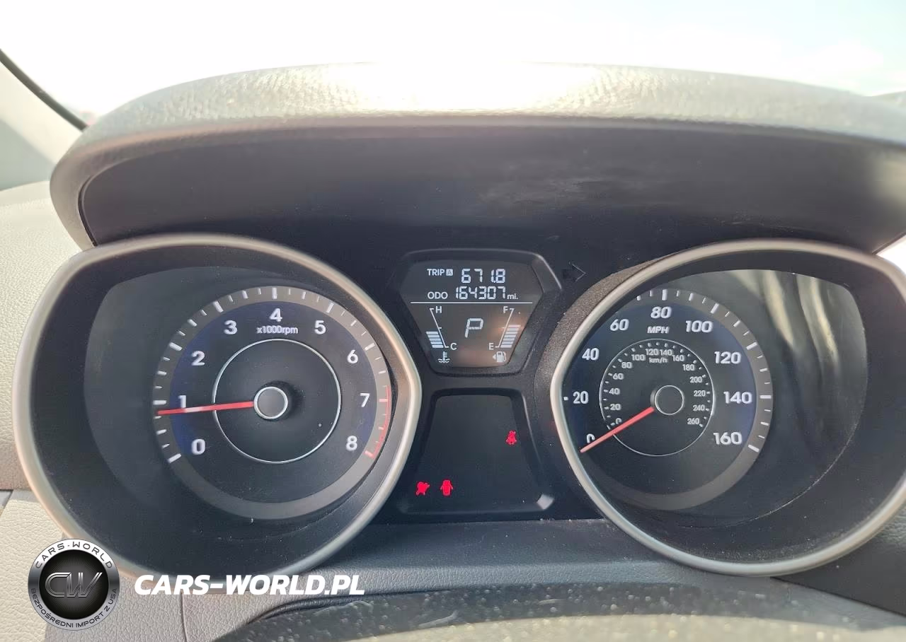 2013 Hyundai Elantra Gls VIN:5NPDH4AE3DH273941 - 9