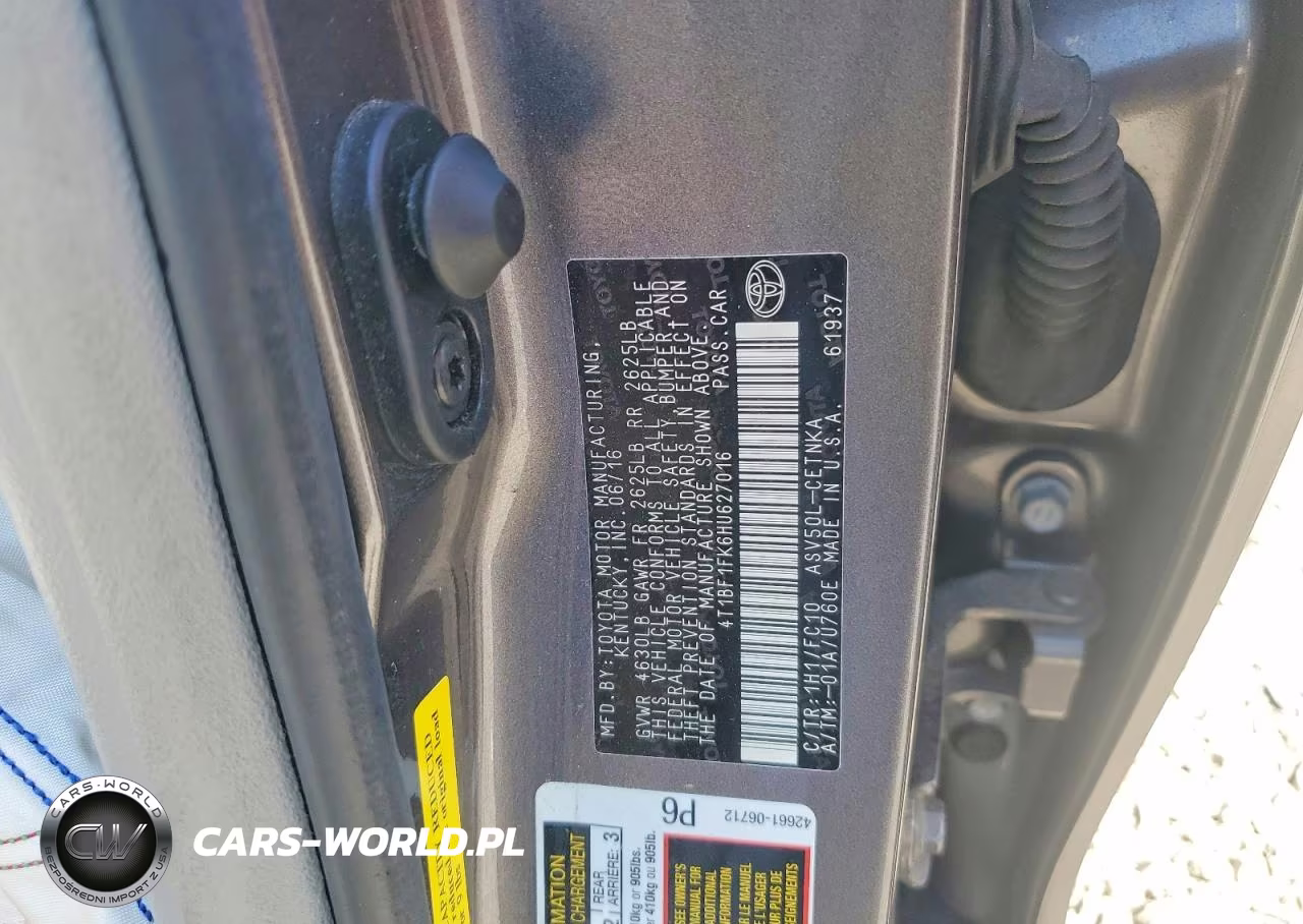 2017 Toyota Camry Le VIN:4T1BF1FK6HU627016 - 12