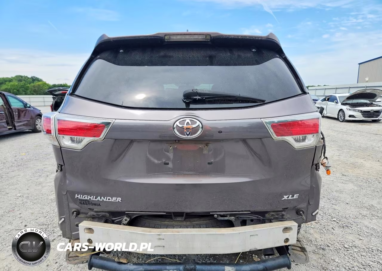 2016 Toyota Highlander Xle VIN:5TDKKRFH6GS504662 - 6