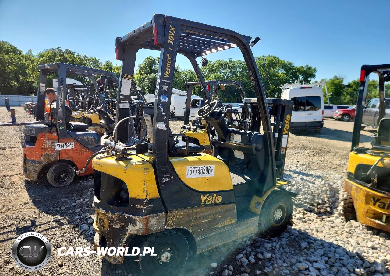 1999 Yale Glp030Vxnrsv062 Forklift VIN:D810V02991R - 4