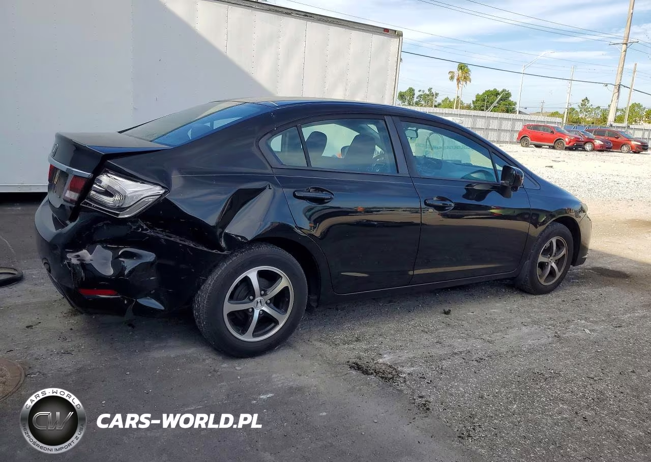 2015 Honda Civic Se VIN:19XFB2F7XFE092514 - 3