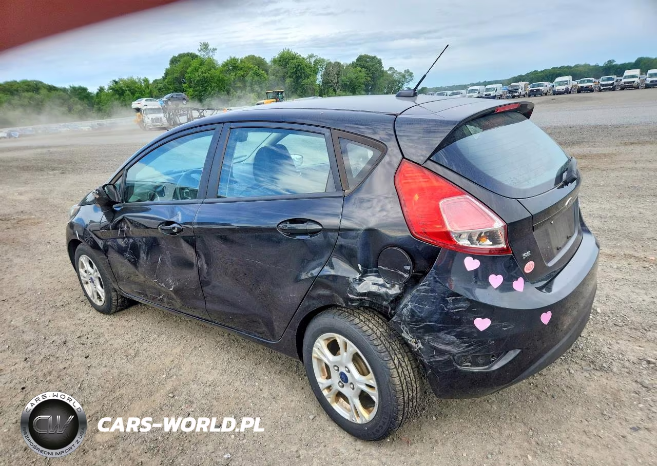 2014 Ford Fiesta Se VIN:3FADP4EJ3EM165220 - 2