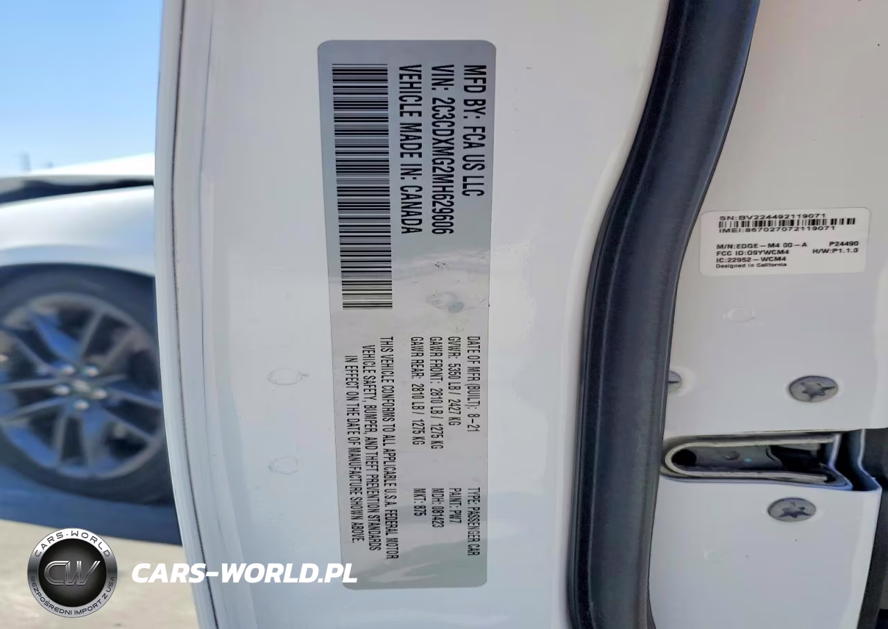 2021 Dodge Charger Gt VIN:2C3CDXMG2MH629606 - 12