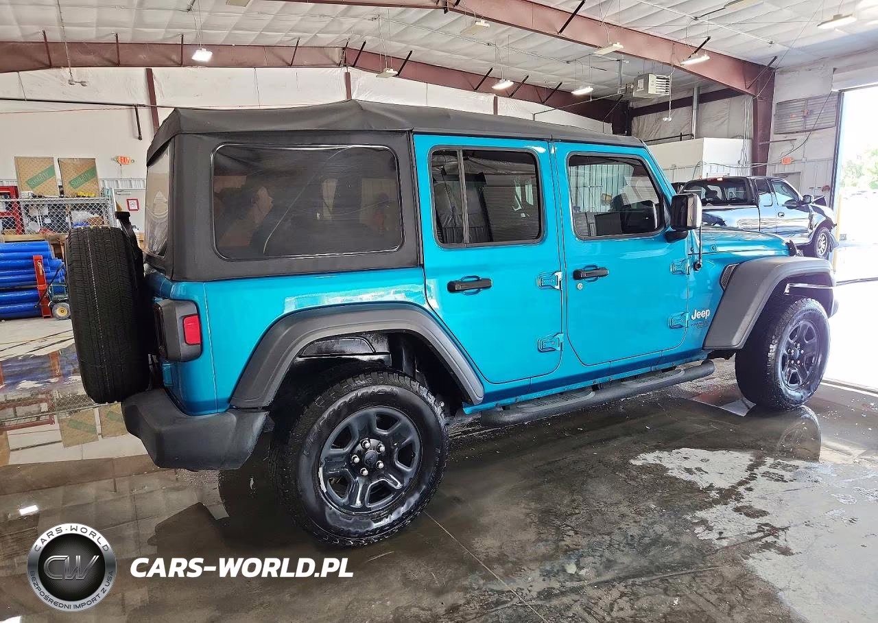 2020 Jeep Wrangler Unlimited Sport VIN:1C4HJXDN3LW289052 - 3