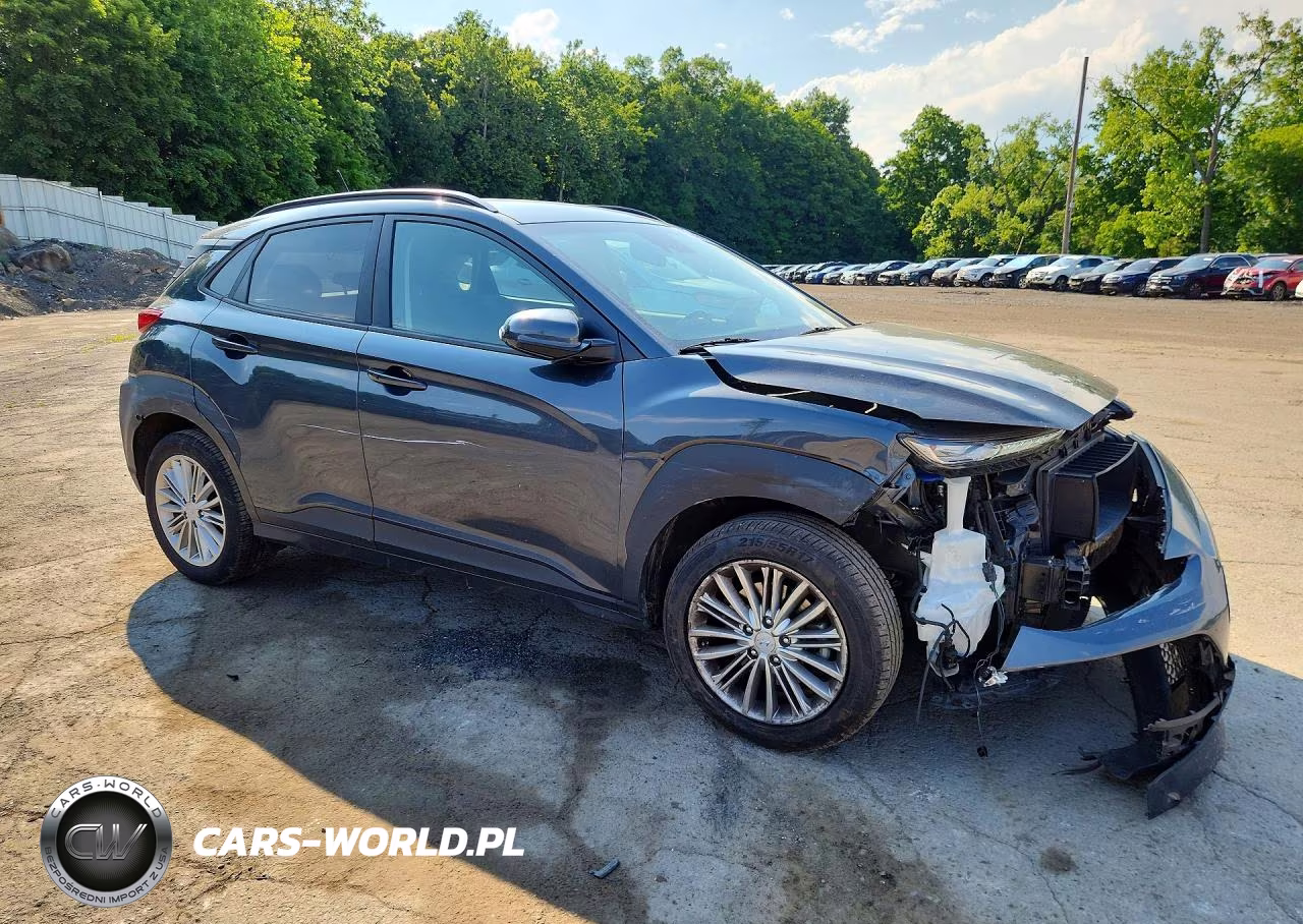 2021 Hyundai Kona Sel VIN:KM8K2CAA1MU747726 - 4