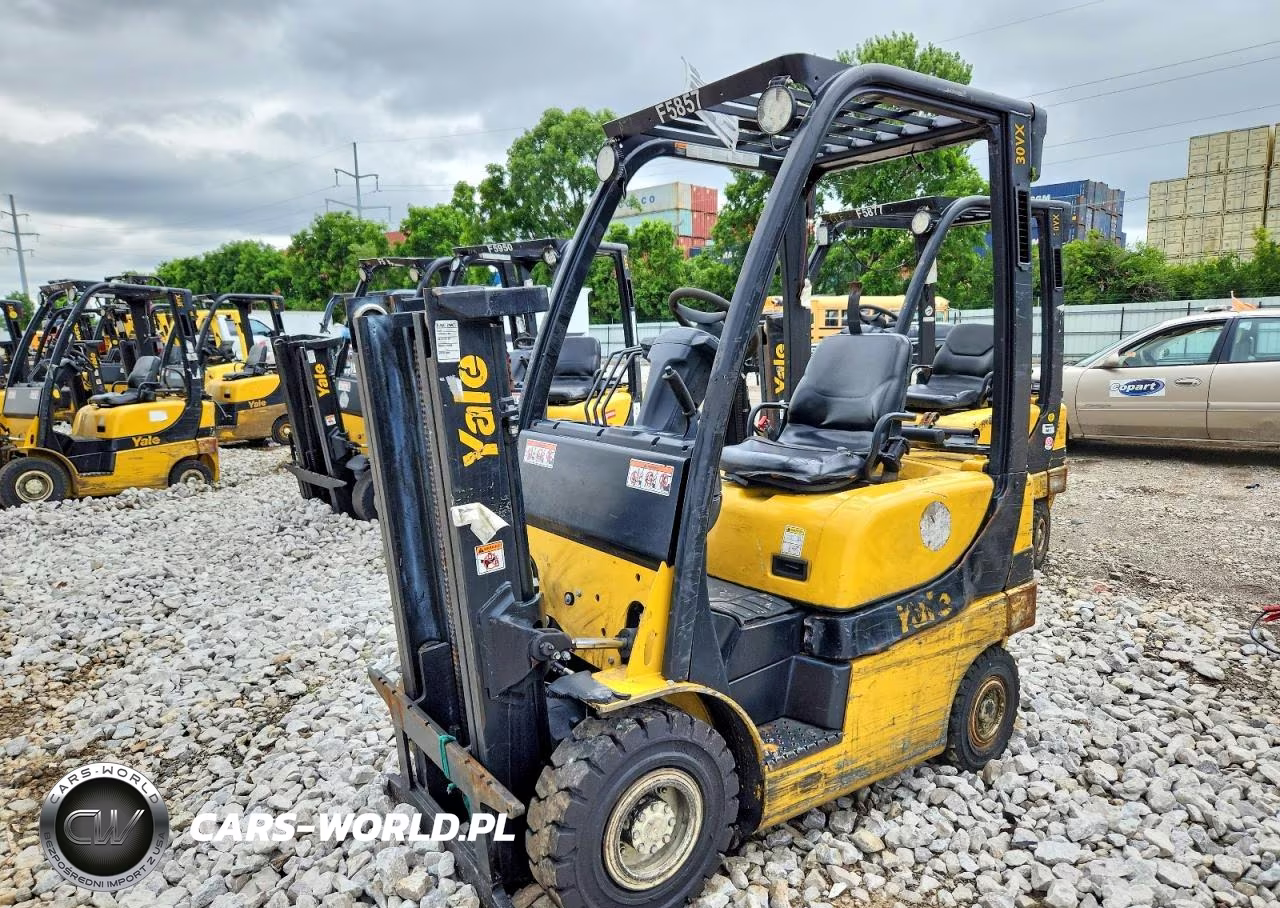 2018 Yale Glp030Vxnrsv062 Forklift VIN:D810V03136S - 2