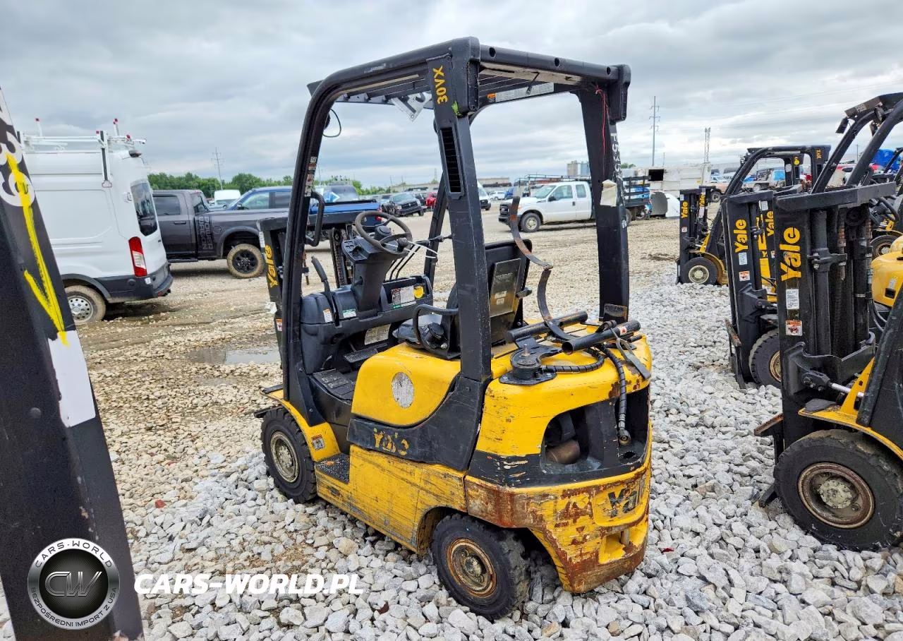 2018 Yale Glp030Vxnrsv062 Forklift VIN:D810V03136S - 3