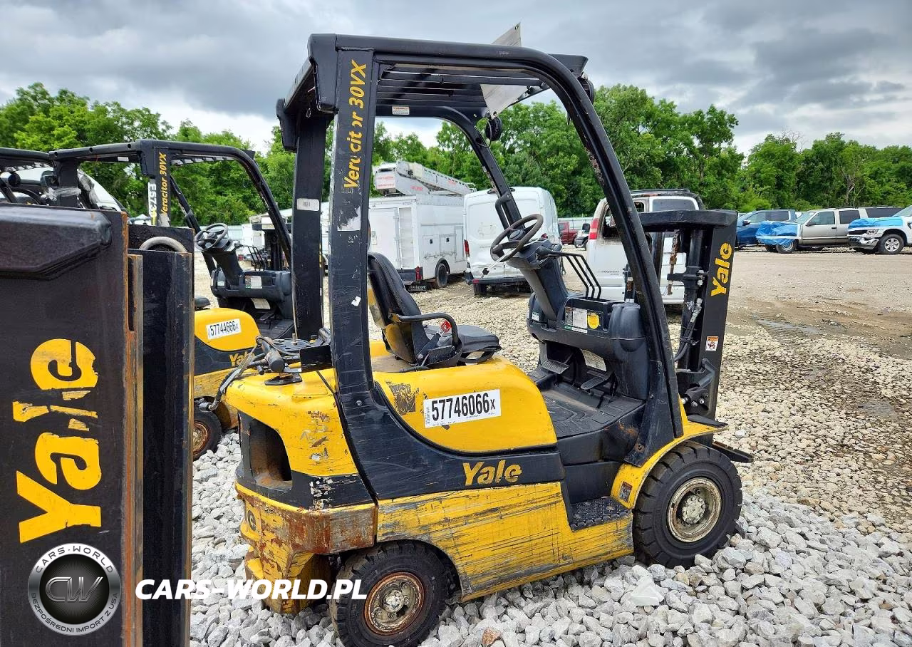 2018 Yale Glp030Vxnrsv062 Forklift VIN:D810V03136S - 4
