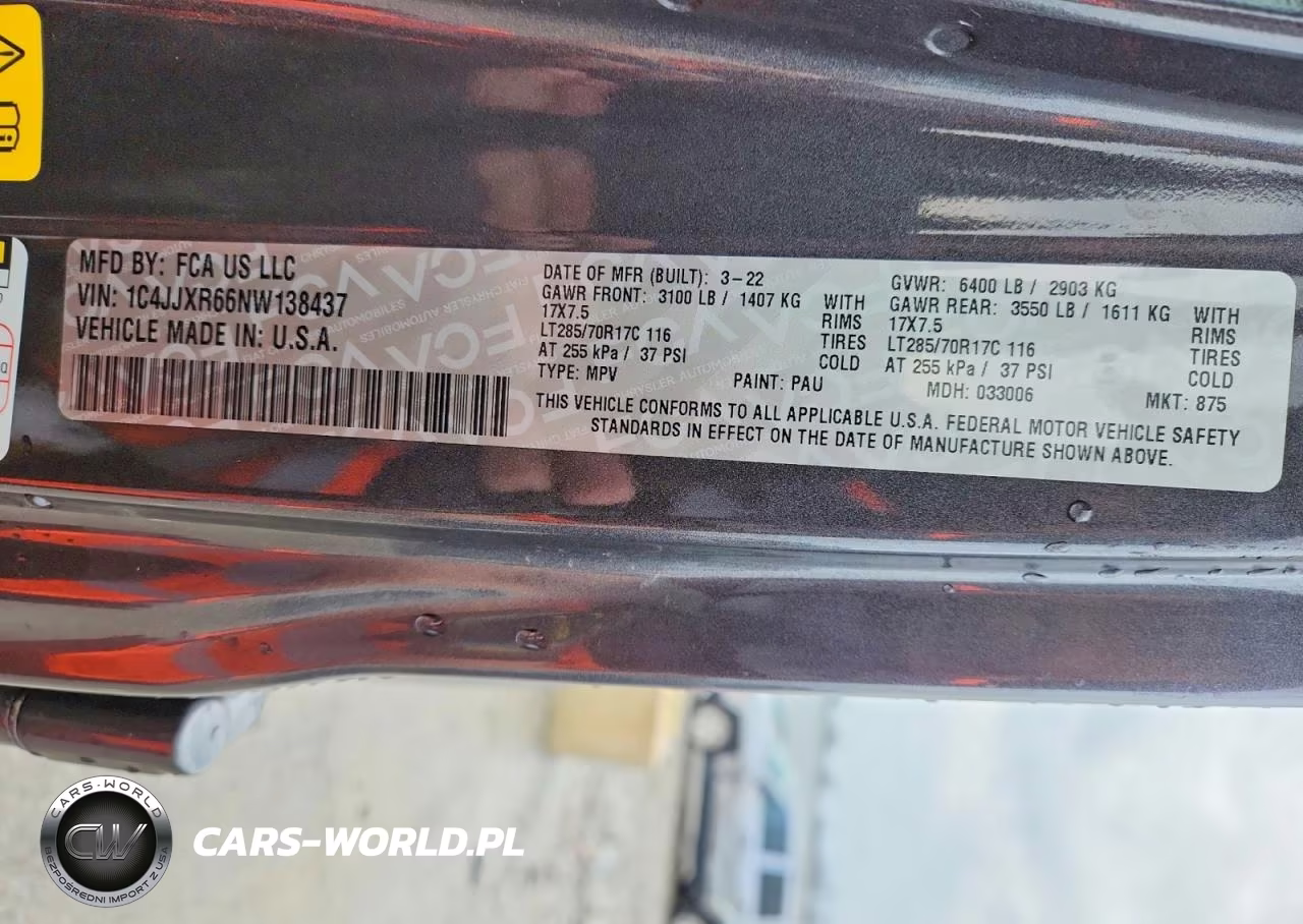 2022 Jeep Wrangler Unlimited Rubicon 4Xe VIN:1C4JJXR66NW138437 - 13