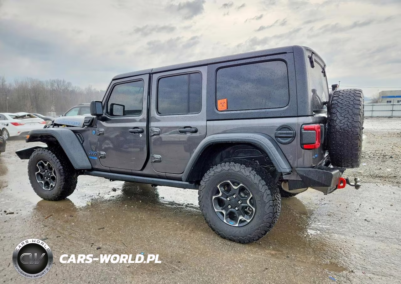 2022 Jeep Wrangler Unlimited Rubicon 4Xe VIN:1C4JJXR66NW138437 - 2