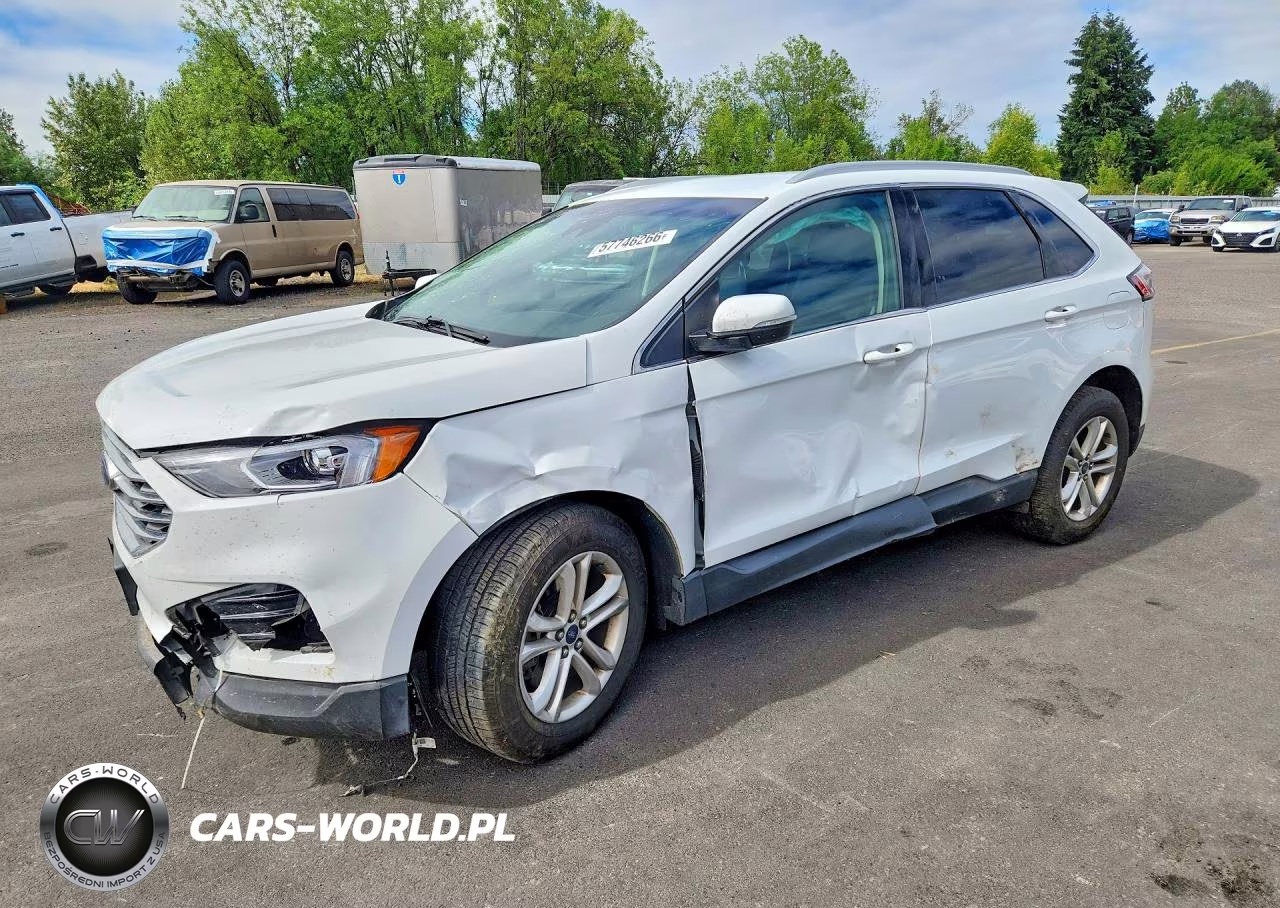 2019 Ford Edge Sel VIN:2FMPK4J99KBC24202 - 1