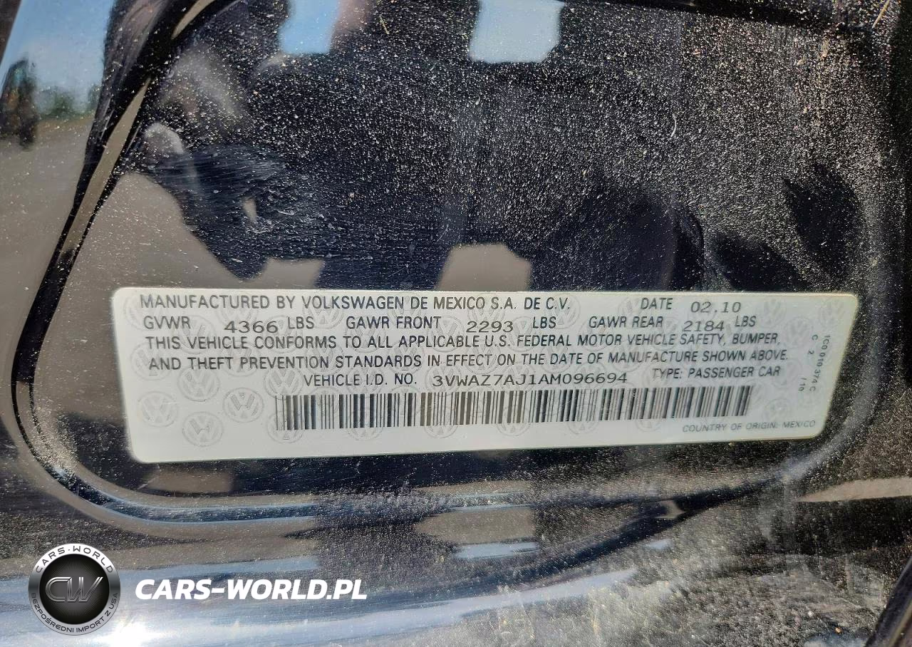2010 Volkswagen Jetta Limited VIN:3VWAZ7AJ1AM096694 - 12