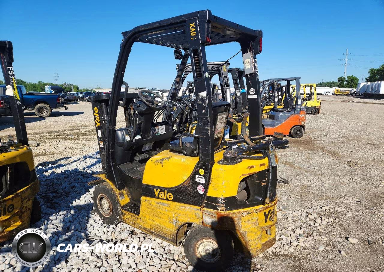 2018 Yale Glp030Vxnrsv062 Forklift VIN:D810V03215S - 3