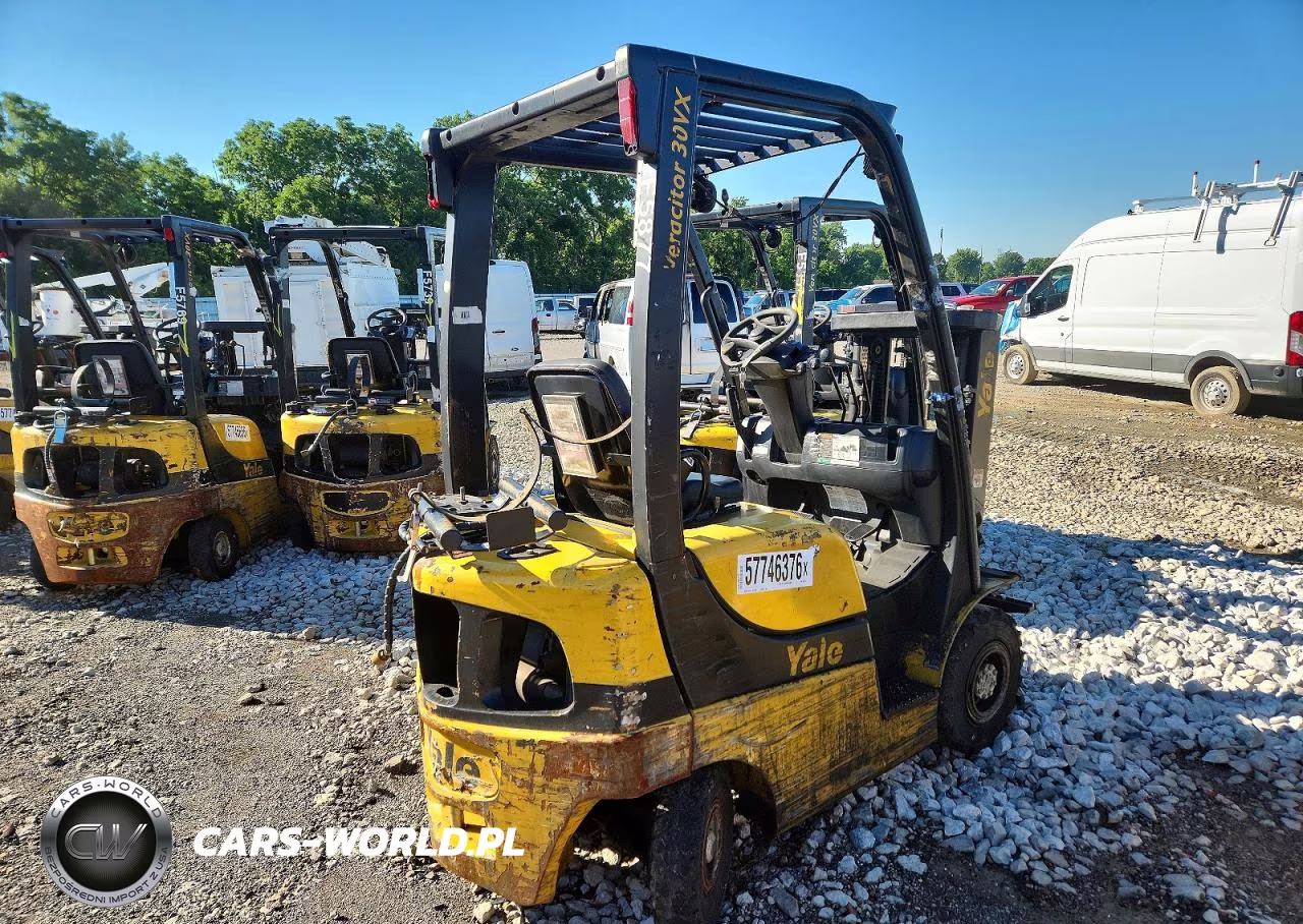 2018 Yale Glp030Vxnrsv062 Forklift VIN:D810V03215S - 4