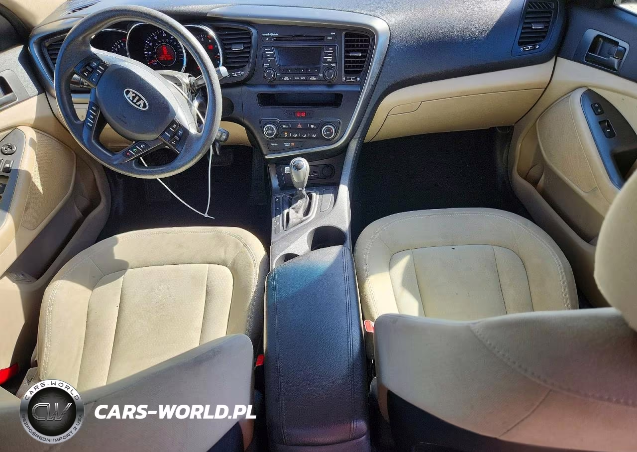 2011 Kia Optima Lx VIN:KNAGM4A73B5065045 - 8