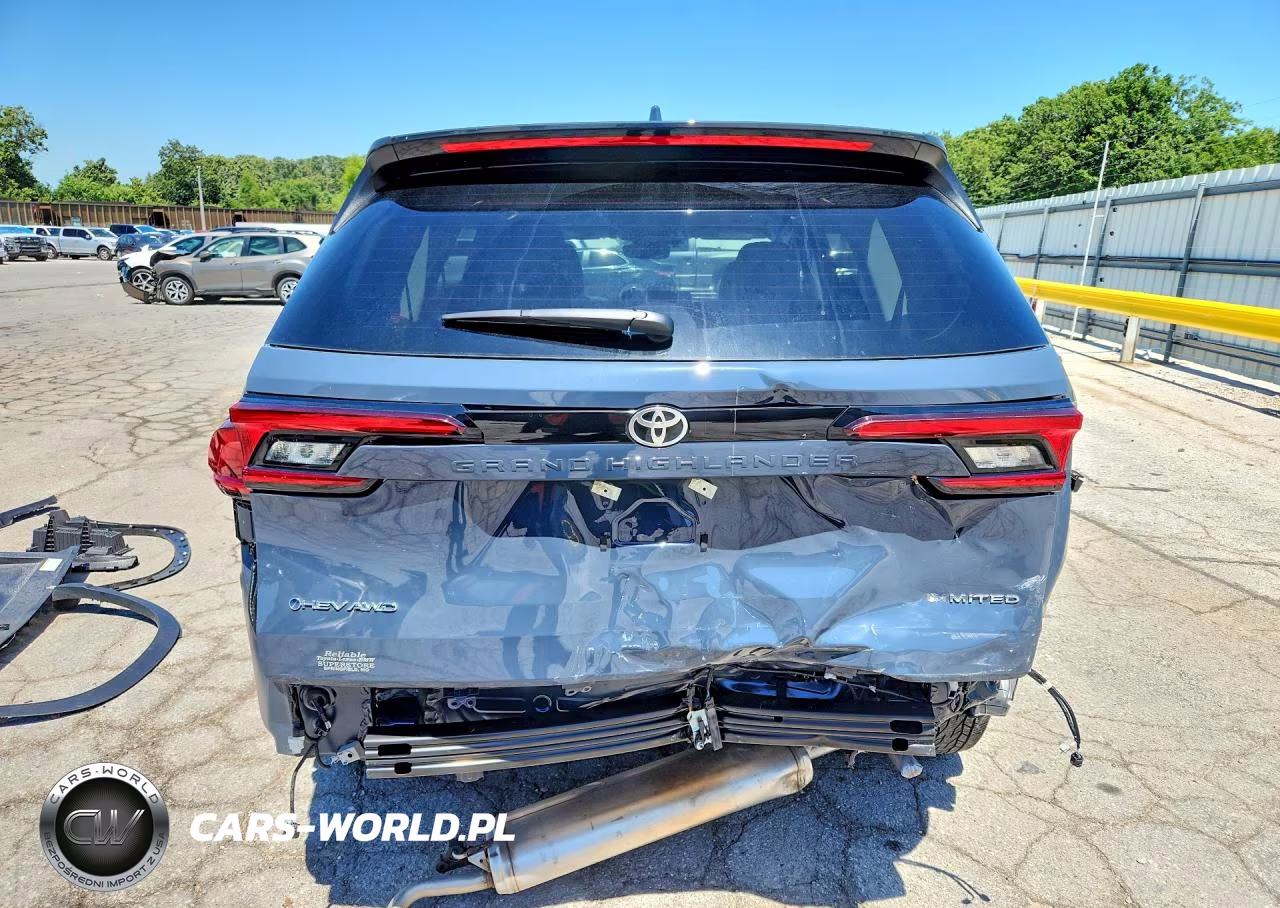2025 Toyota Grand Highlander Hybrid Limited VIN:5TDACAB53SS051261 - 6