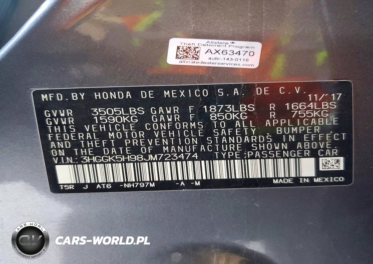 2018 Honda Fit Ex-Exl VIN:3HGGK5H98JM723474 - 12