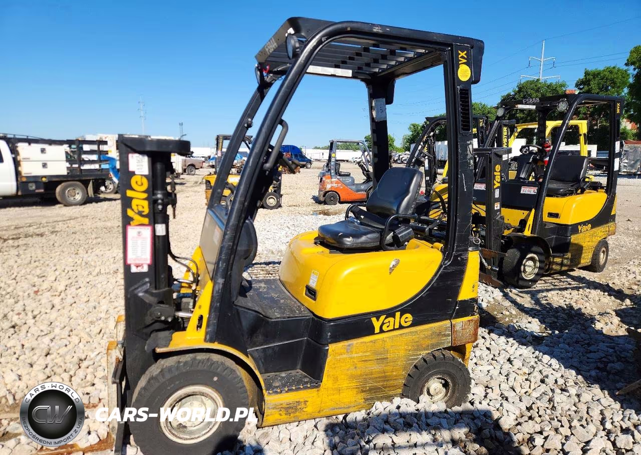 2019 Yale Glp030Vxnrsv062 Forklift VIN:D810V03475T - 2